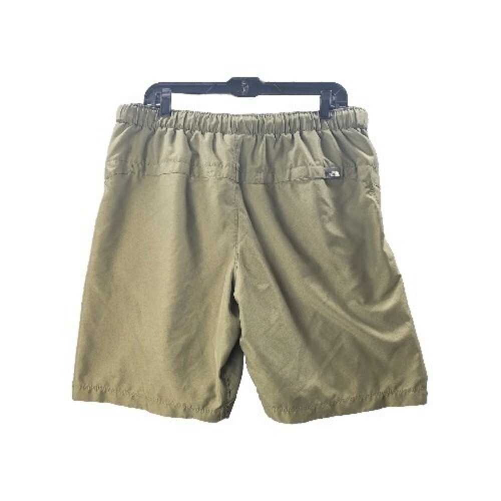 North Face Shorts Green Mens Medium Belted Lined Utility Outdoors Hiker